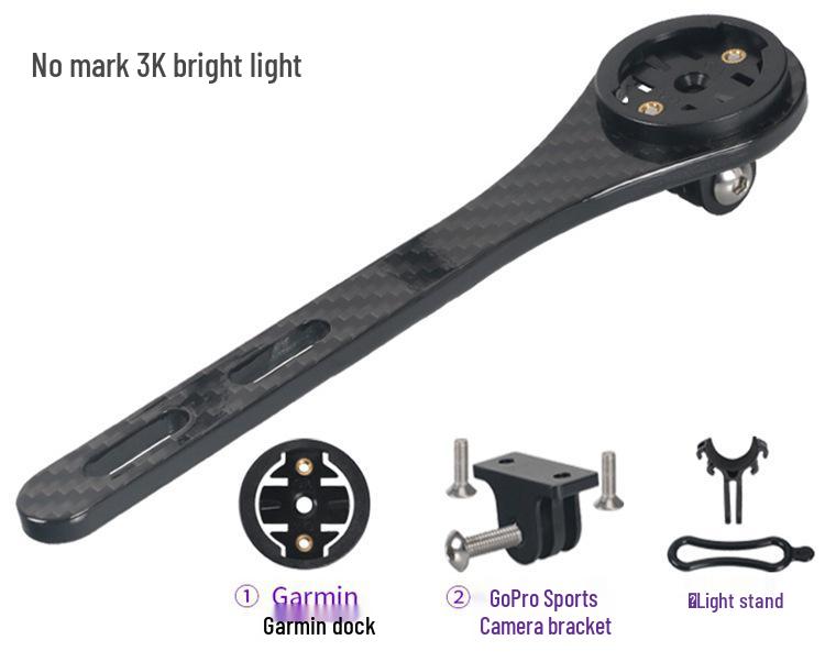 

Carbon Fiber Bicycle Code Meter Frame with Integrated Curved Handlebar Bracket Boxed