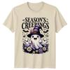 Seasons Creepings Unisex TShirt Cute Halloween Ghost Christmas Gift For Him