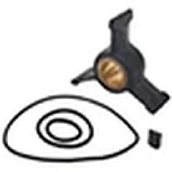 0386084 0777817 Fit For Evinrude Johsnon OMC BRP Outboard 8HP 9.9HP 10HP 15HP Water Pump Impeller with Key 0300611 18-3050