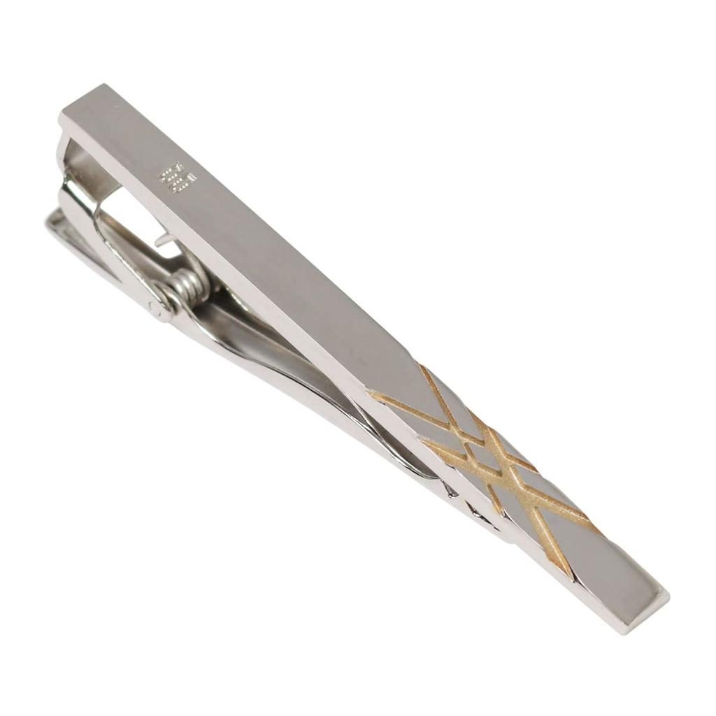 [DAKS] Men's Tie ClipTie Bar [DT5112] Silver