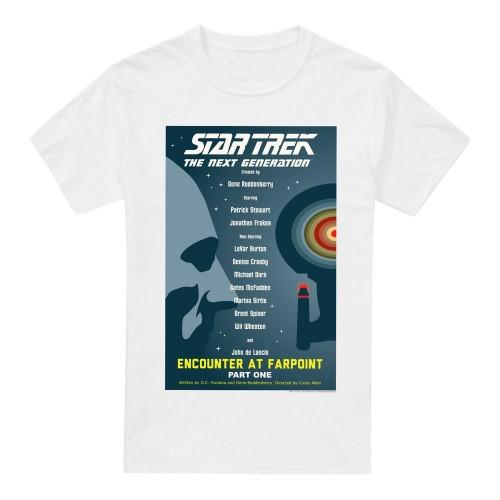 STAR TREK Mens The Next Generation Season 1 Episode 1 T-Shirt