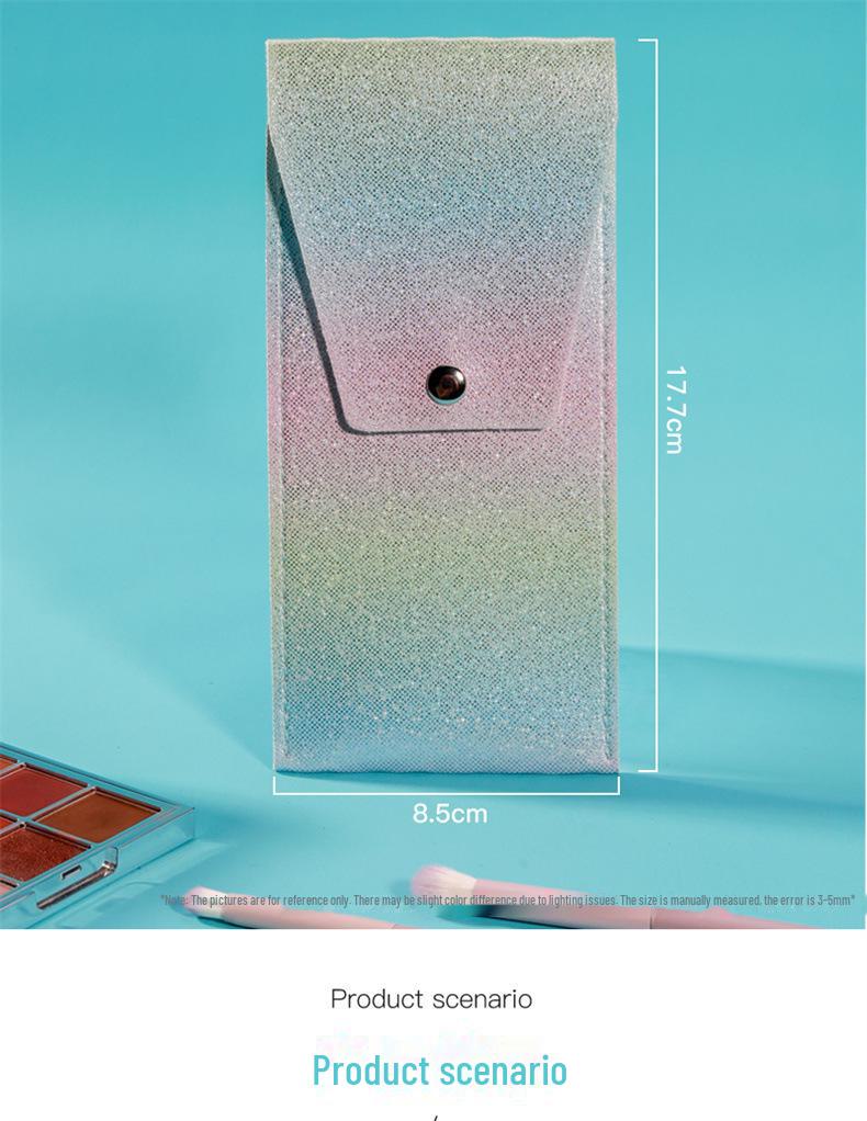 Pojemnik na pędzle do makijażu o dużej pojemności z pokrywką przeciwkurzową