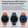 2026 New Military Accuracy GPS Smart Watch Men Altimeter Compass 10ATM Waterproof 1000mAh Battery Bluetooth Call 4GB Memory Outdoor Fitness Smartwatch