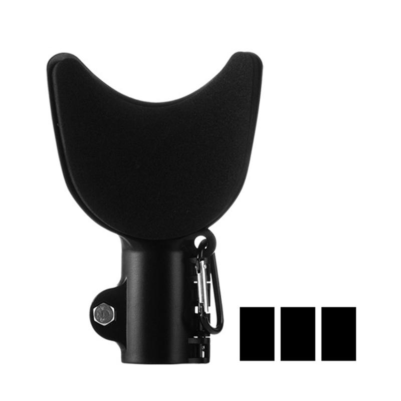 Fishing Rod Arm Support Bracket Rotating Rod Arm Protector Fishing Rod Holder Rest Nonslip Stand Wrist Support чёрный