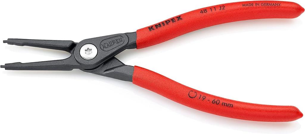 KNIPEX Snap Ring Pliers for 4811J2 Holes, 19-60mm,