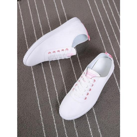 Women Shoes Summer  Spring Women White Casual Shoes Breathable Flats Fashion Breathable Women Sneakers