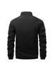 European-American Color Block Men's Stand-Up Collar Jacket - Trendy Autumn/Winter Outerwear