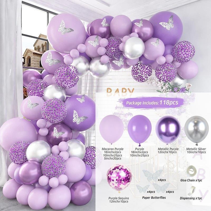 Balloon Set Birthday Party Scene Decoration Balloon Chain Balloon Arch Set