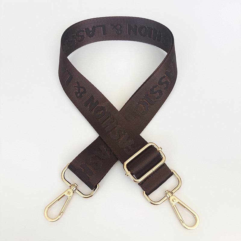 Nylon Bag Accessories Versatile Webbing Single Shoulder Oblique Span Long Shoulder Strap Adjustable 3.8 Wide Bag Strap