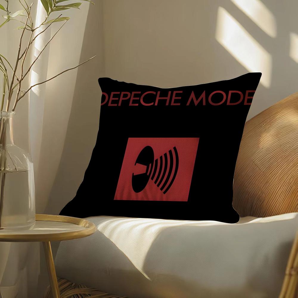 Bandd-Depechem-Modemementomori Pillow Case Pillowcase, Double-Sided Printed, Sofa Cushion, Bedroom Headboard
