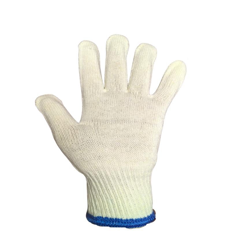 Luteng Sun Island Golden Cotton Work Gloves, 12 Pairs