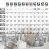 Interruptor Outemu para Teclado 3 Pines Lineales Táctiles Clicky Silenciosos para Teclados Mecánicos Gris Blanco Rojo Azul Interruptor Gaming Interruptores Pulsadores