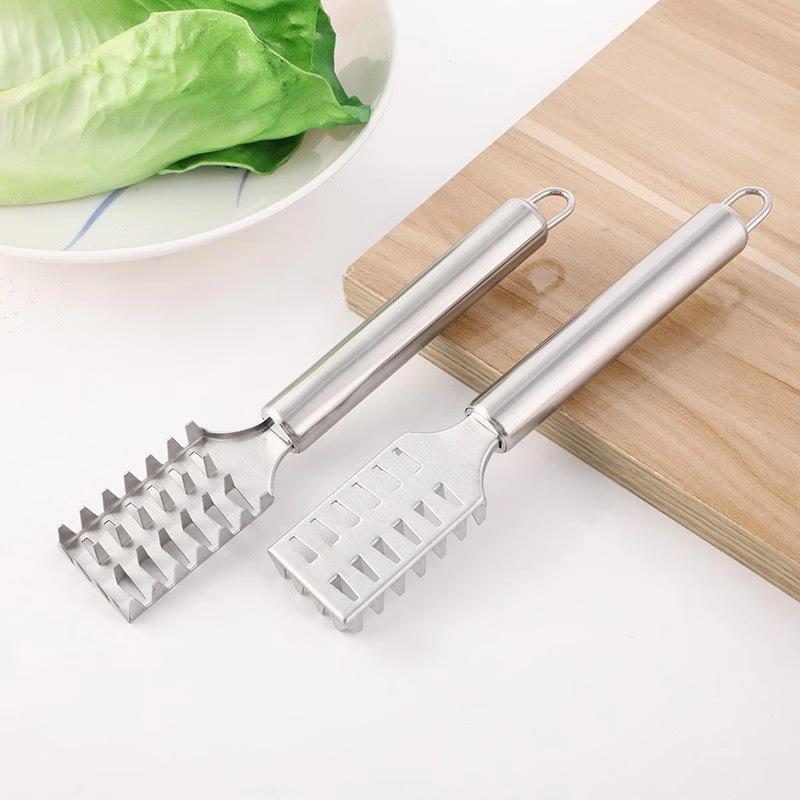 Multifunctional Stainless Steel Fish Scale Scraper for Easy Descaling