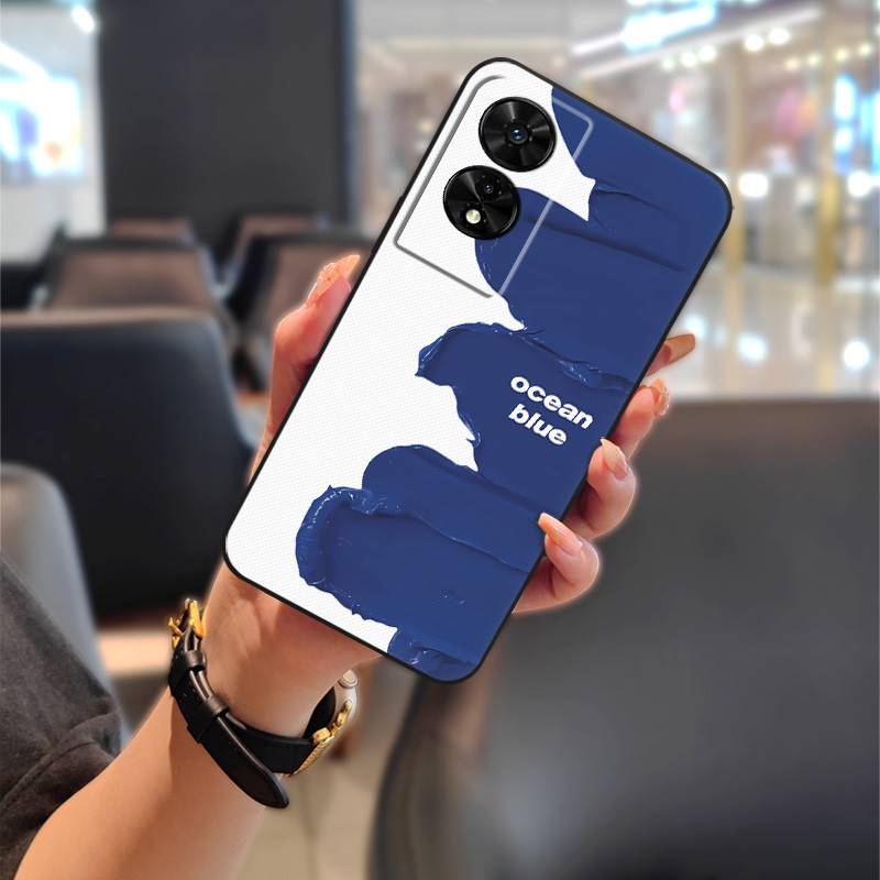 Protective Cute Phone Case For TCL 505/T509K/T5094 Fashion Design Back Cover Anti-knock Durable Silicone Full wrap TPU