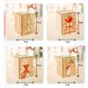 Home Wooden Tealight Candle Holder for Christmas Wedding Home Party Decoration