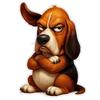 Funny Basset Hound Pet Dog Animal Car Sticker Waterproof Styling Automobiles Motorcycle Exterior Accessories Vinyl Decals Y172