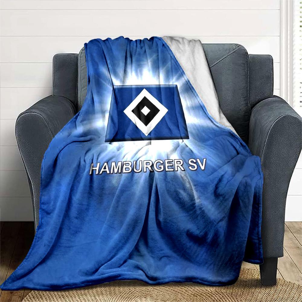 Hamburger SV Print Flanelldecke Hohe Qualität Warm Bequem Decke für Alle Jahreszeiten Perfekt für Geschenke Heimdekoration