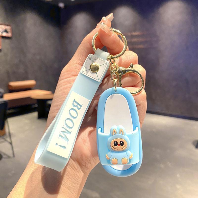 Multicolored Cartoon Cute Pendant Keychain For Teen Gift And Bag Decor