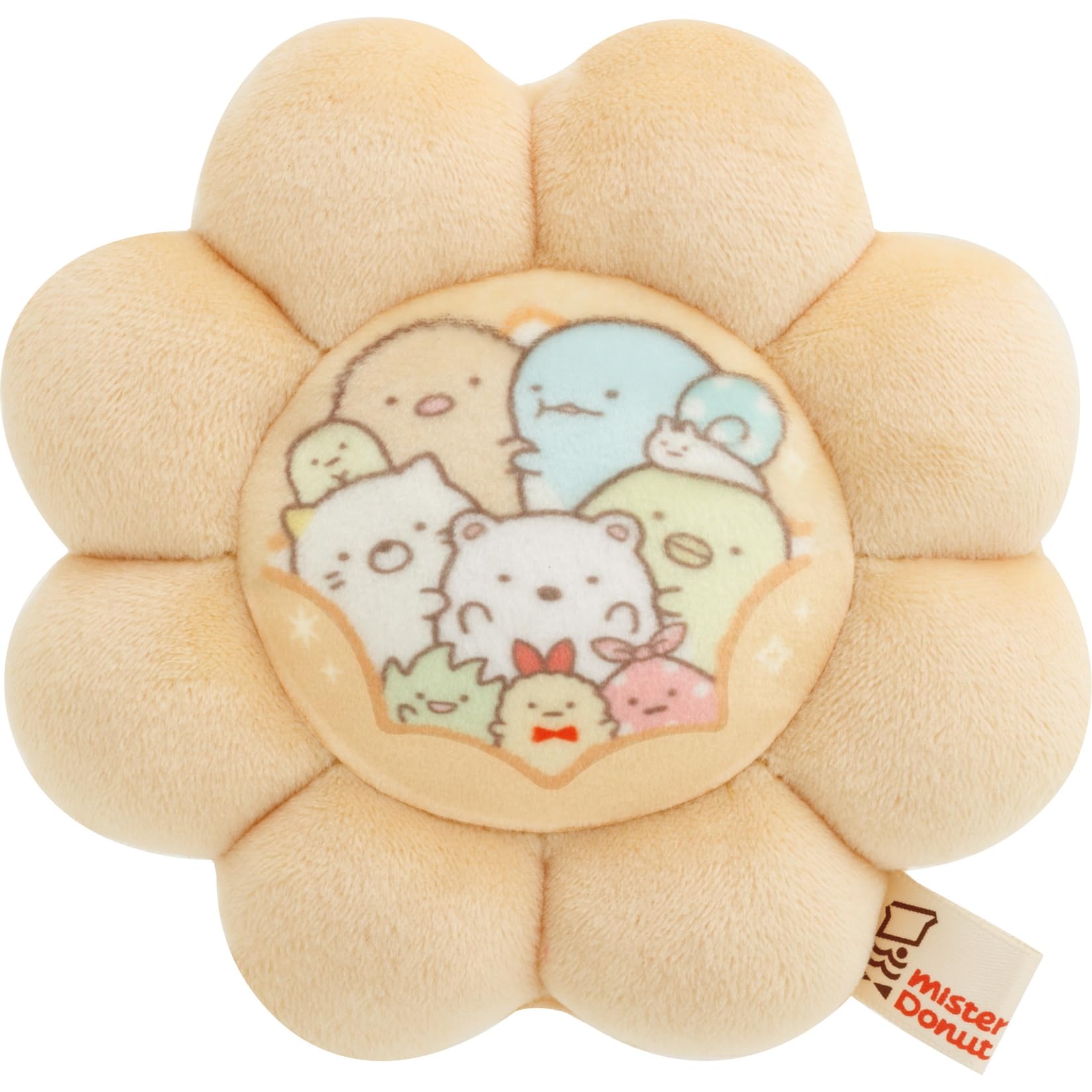 San-X Sumikko Gurashi Mister Donut Collaboration Plush Coin Case CK70201