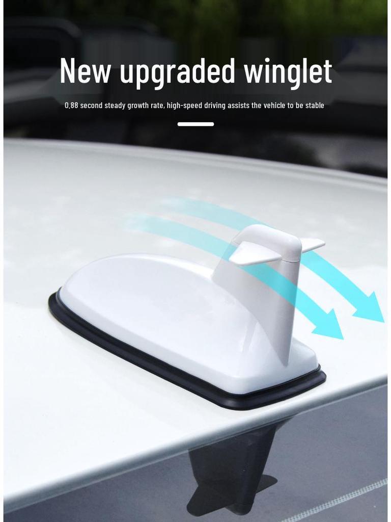 Universal Shark Fin Car Antenna with Enhanced Signal Reception and Decorative Design