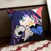 Anime Ppanty and stocking Cushion Cover Reversible Soft Durable Pillow Cover Home  Car MultiScene Use for Daily Comfort