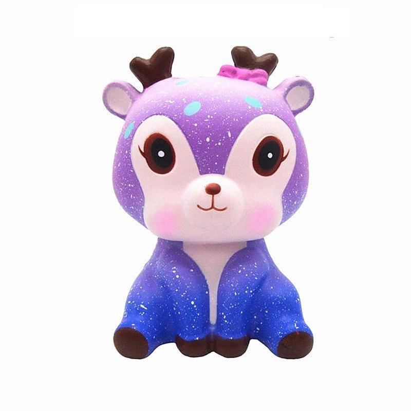 Starry Night Squishy Toy: Deer, Unicorn, Moon Horse, Panda