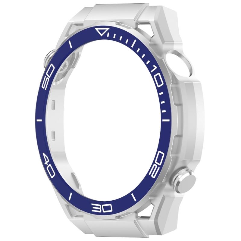 Shockproof Protective Cover Easy installs & Remove Smartwatch Accessory Easy installs & Removal for Watch Watch GT5 синий/белый