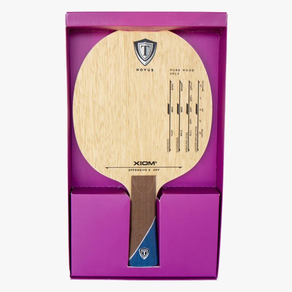 Xiom Table Tennis Racket Offensive S FL 20801 Natural
