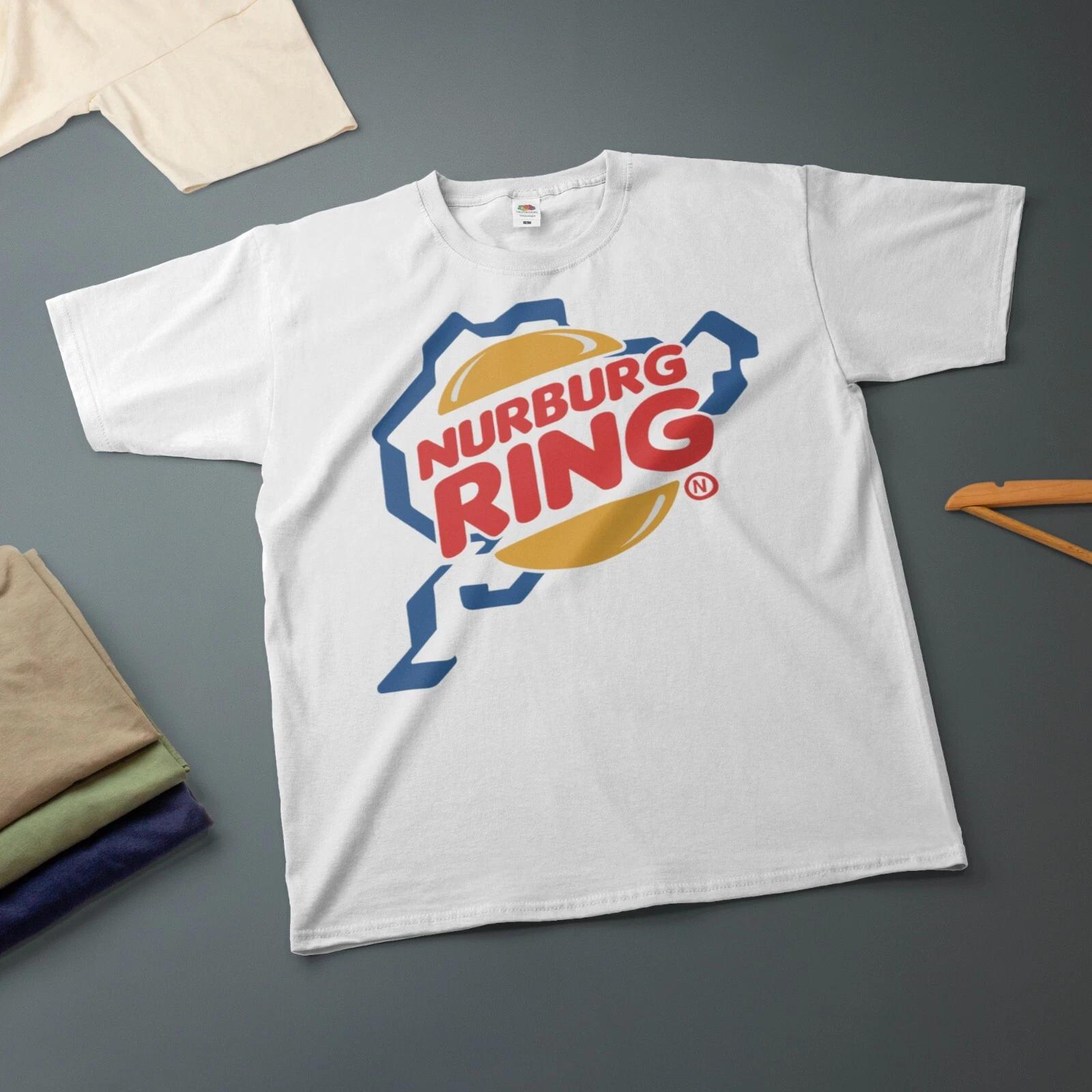 Nurburgring Burger T-Shirt Biker Motorcycle Car Enthusiast 2XL