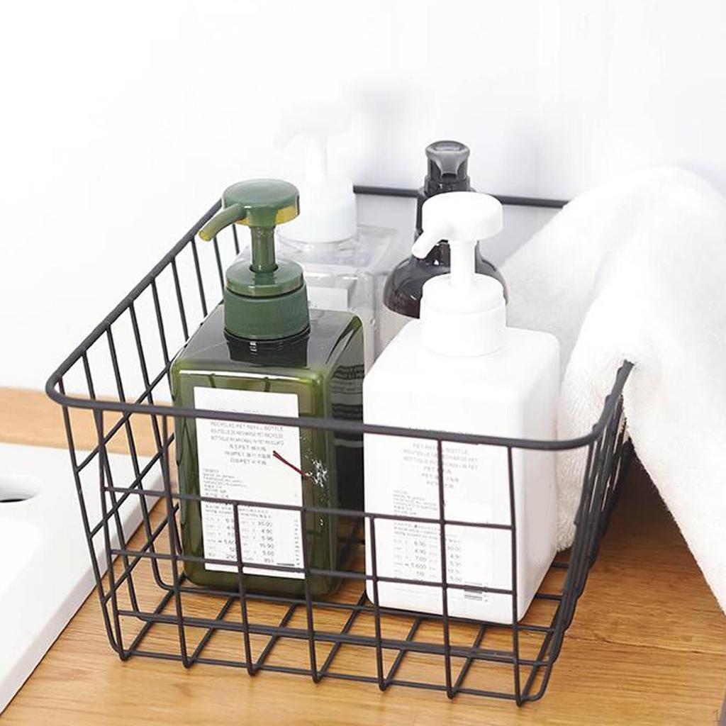 Drahtkorb für die Küche, Haushalts-Kühlschrankbehälter für die Speisekammer, Garage