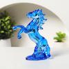 Crystal Horse Statues Realistic Animal Art Figurines Collections Ornament Standing Horse Figurines for Home Decors