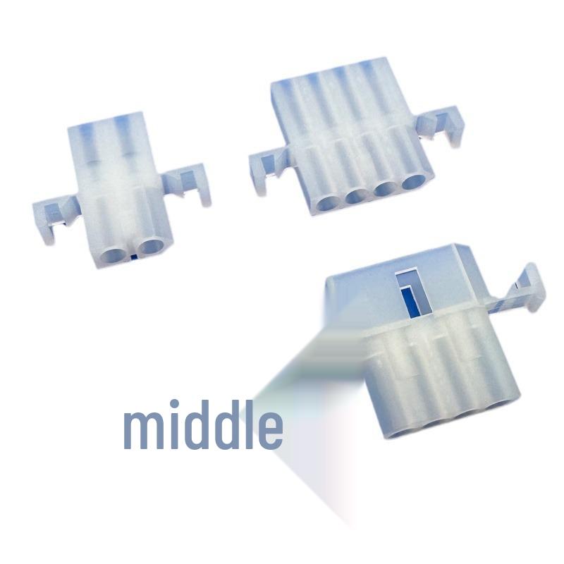 Pitch 5.03mm Connector with Wings and Crimped Terminal, 2-15 Positions, Models 50300/50301