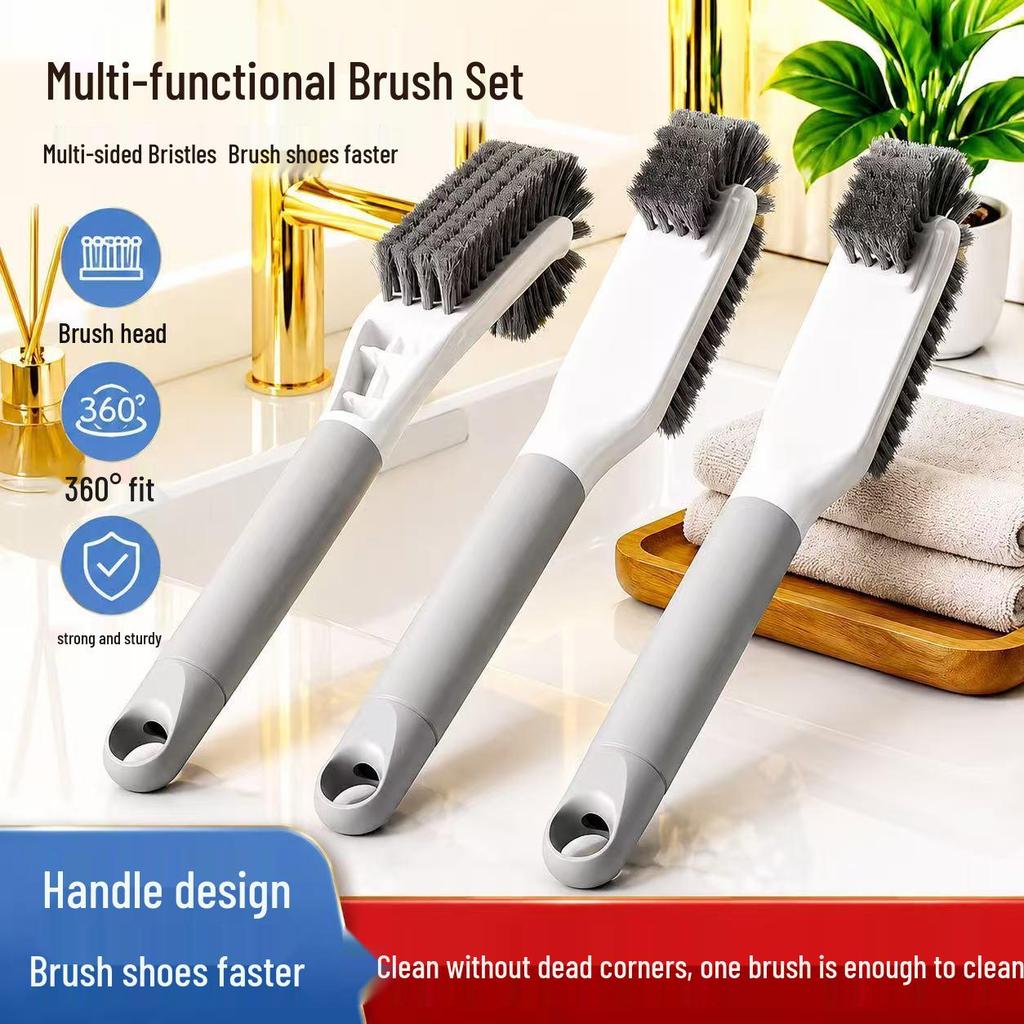 Gentle Bristle Shoe Cleaning Brush - Soft Laundry Brush for Safe Shoe Care