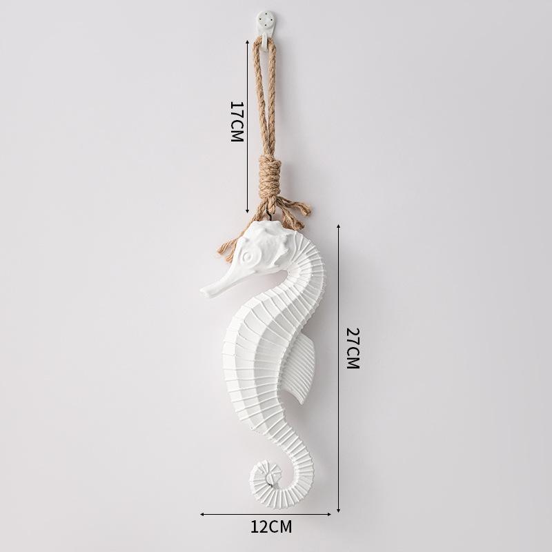 Mediterranean-style Shell, Starfish & Conch Wall Hangings, Minimalist Ocean Vibe, Perfect Decor for Restaurants & Bars
