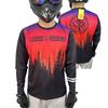 Loose Riders Men's Long Sleeve Motocross Jersey, Downhill Jersey, Motorcycle T-Shirt, Dirt Bike Shirt