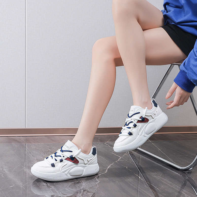 40 Autumn-spring Shose Brown Training Yellow Sneakers Women Women's Shoes Size 35 Sports Class High-end Traning New Year's