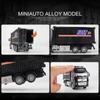 1/32 Simulations-Container-LKW Trägheits-Transportfahrzeug Baufahrzeug Kinderspielzeugauto Junge Großer LKW Rückziehauto
