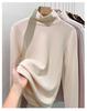 Women's 2025 Warm High-Neck Base Layer Top, Thickened Silk with Lambswool Lining
