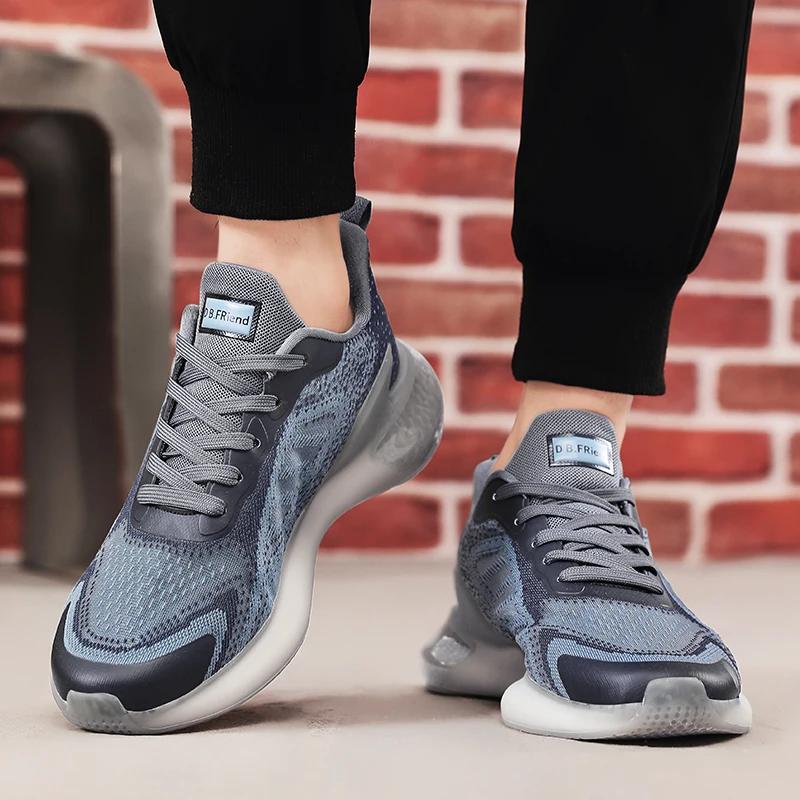 Fashion Outdoor Men's Sneakers Breathable Mesh Summer Sports Shoes 2025 Fashion Casual Sneakers Running Shoes New Men's Summer Sneakers