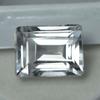 8.50 Ct Natural White Sapphire AA+ CERTIFIED Perfect Emerald Cut Loose Gemstone Y-39251481