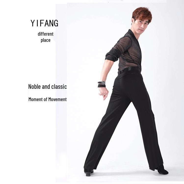 Men's Latin Dance Practice Pants - Lightweight Spring/Summer Style