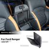 For Ford Ranger T9 2022-2025 Pickup Central Console Tray Dustproof Anti-Scratch Armrest Hidden Storage Divider Organizer Box