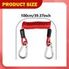 Kayak Paddle Leash Rope Paddleboard Accessories Connection Heavy Duty, for