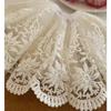 Korean Princess Style White Lace Mesh Scrunchie Oversized Luxury Hair Accessory for Women