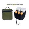 Portable Outdoor Storage Bag for Cutlery, Seasoning, Tea Set, and Cosmetics