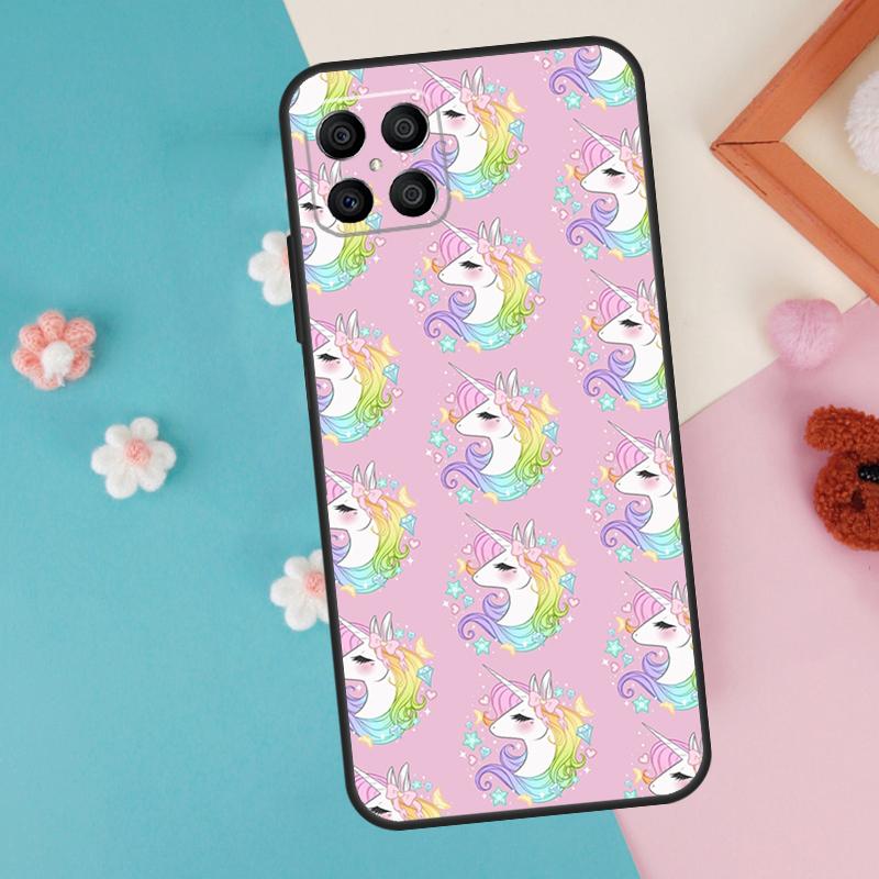 Cute Rainbow Unicorn Case For Honor Magic 7 5 6 Lite Pro Honor X8b X9b X9a X8a X8 X9 X9c 50 70 90 200 Lite Cover