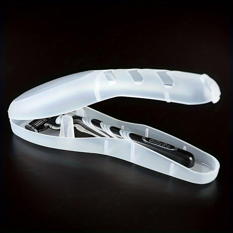 Razor Travel Storage Box Transparent Dustproof Carrying Case Cartridge Box For Gillette Razor Men Daily Supplies Organizer