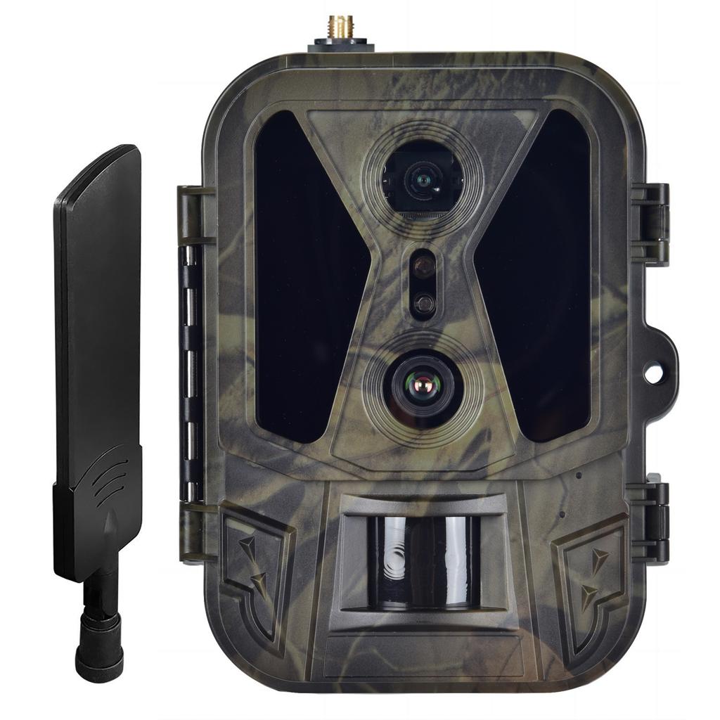 SUNTEKCAM HC-950Pro-Li 4G Dvigubo objektyvo takoskaitiklis, Tikras 4K, Nuotolinis APP debesų saugojimas, IP65 atsparus vandeniui