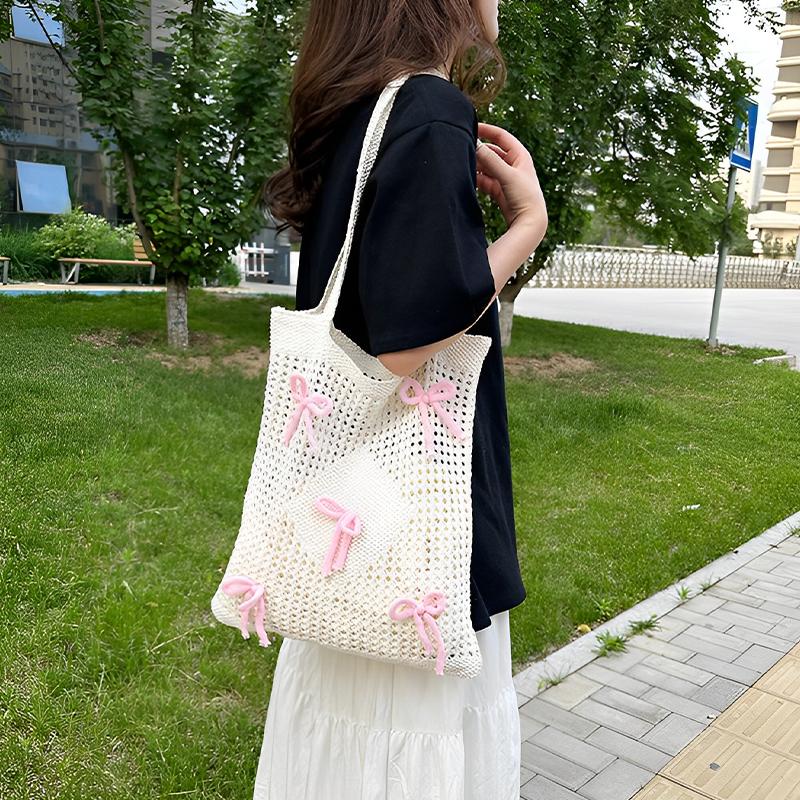Women'S Woven Bag  Texture Single Shoulder Crossbody Bag  Bag