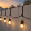 4Pcs No Drill Outdoor Light String Hooks Adjustable String Light Hangers  Cinder Block